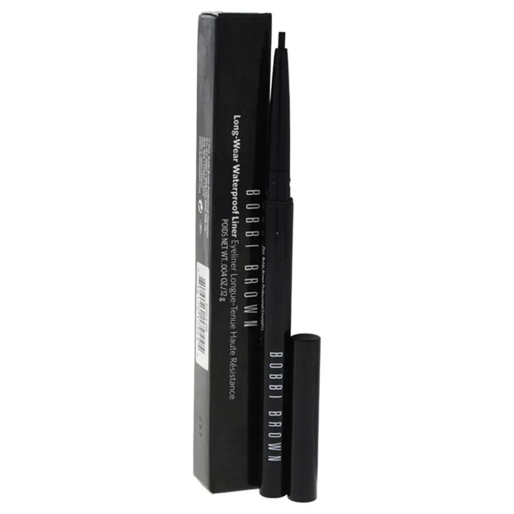 NIB Full Size Bobbi Brown Long-Wear Waterproof Liner Eyeliner Blackout